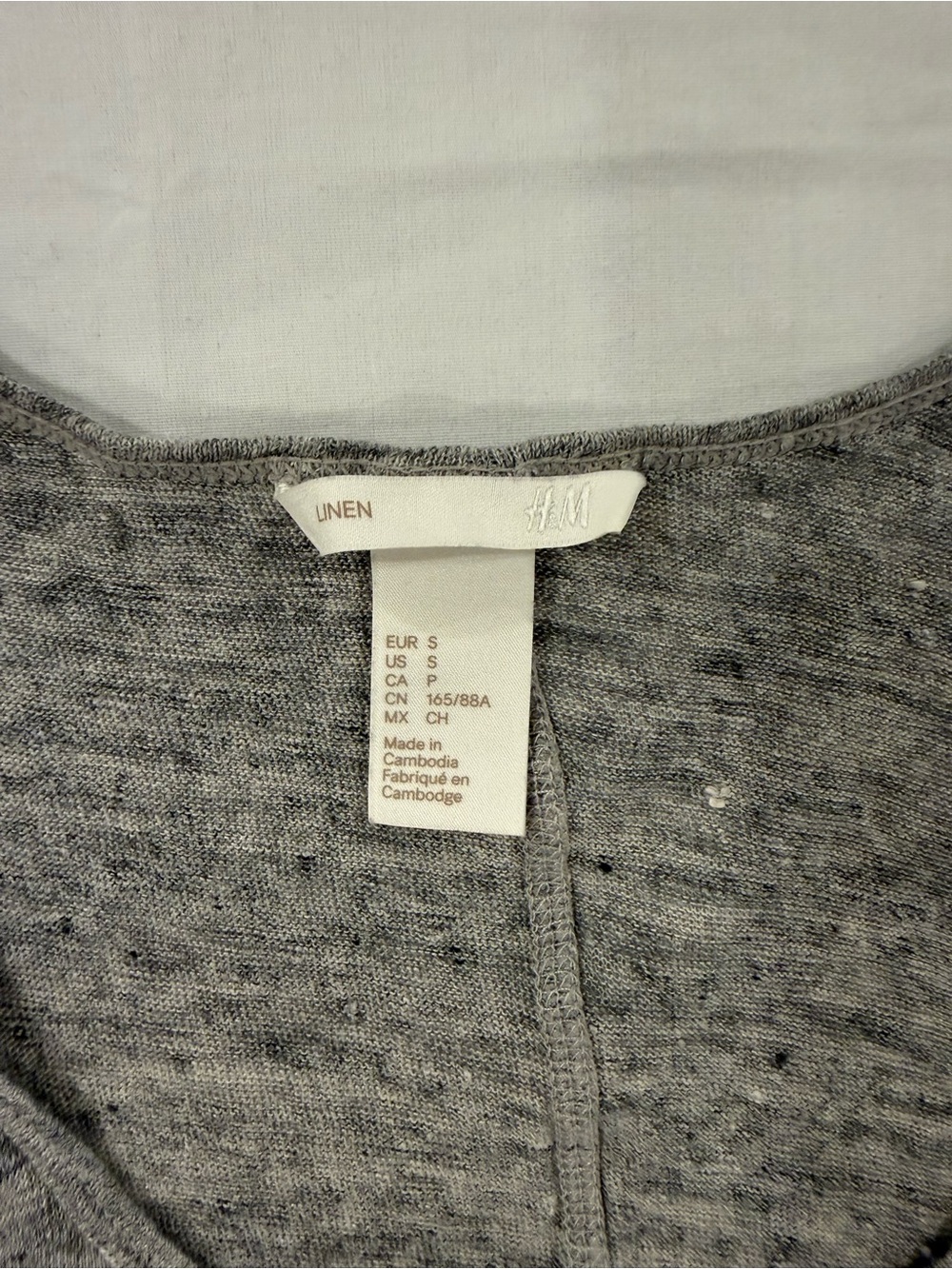 H&M Heather Gray Ribbed Tank Top - Picture 6 of 7